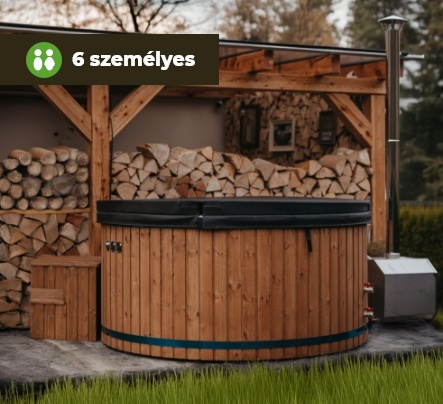 externa hu Pezsgőfürdőkád Kád külső kemencével