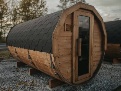 Sudová sauna 3.5m s vnútornou predsieňou